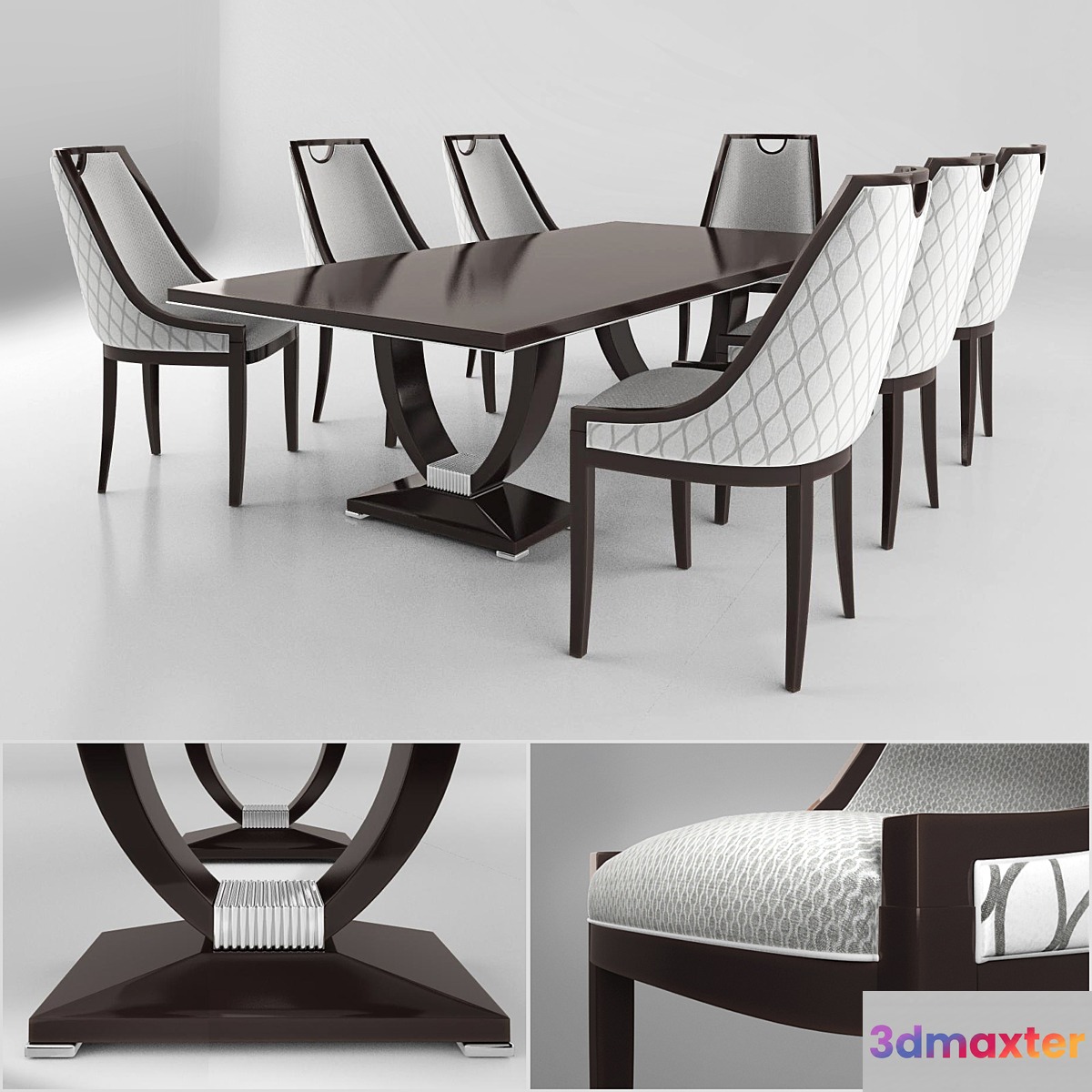 Tables and chairs Living Comfort Italia 2015 - No.2 3D Max