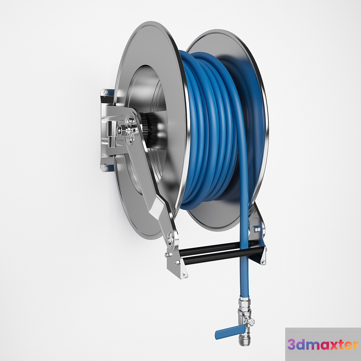 Coil with crane 3D Max