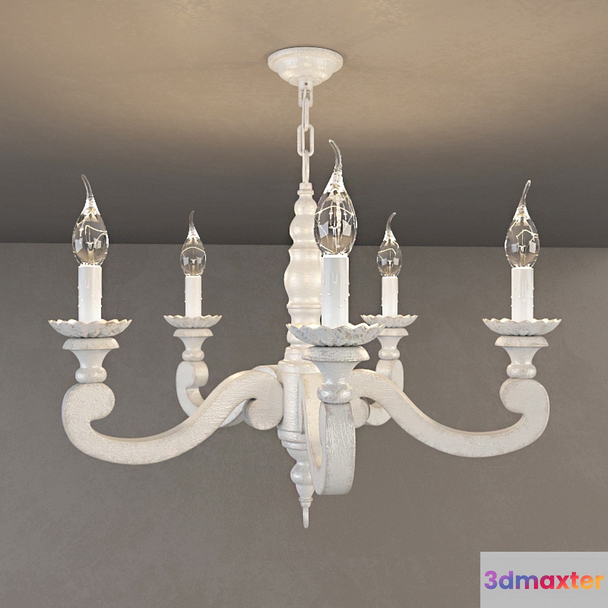 etienne chandelier 3D Max