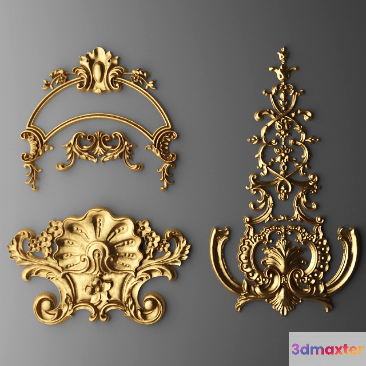 Stucco cartouche