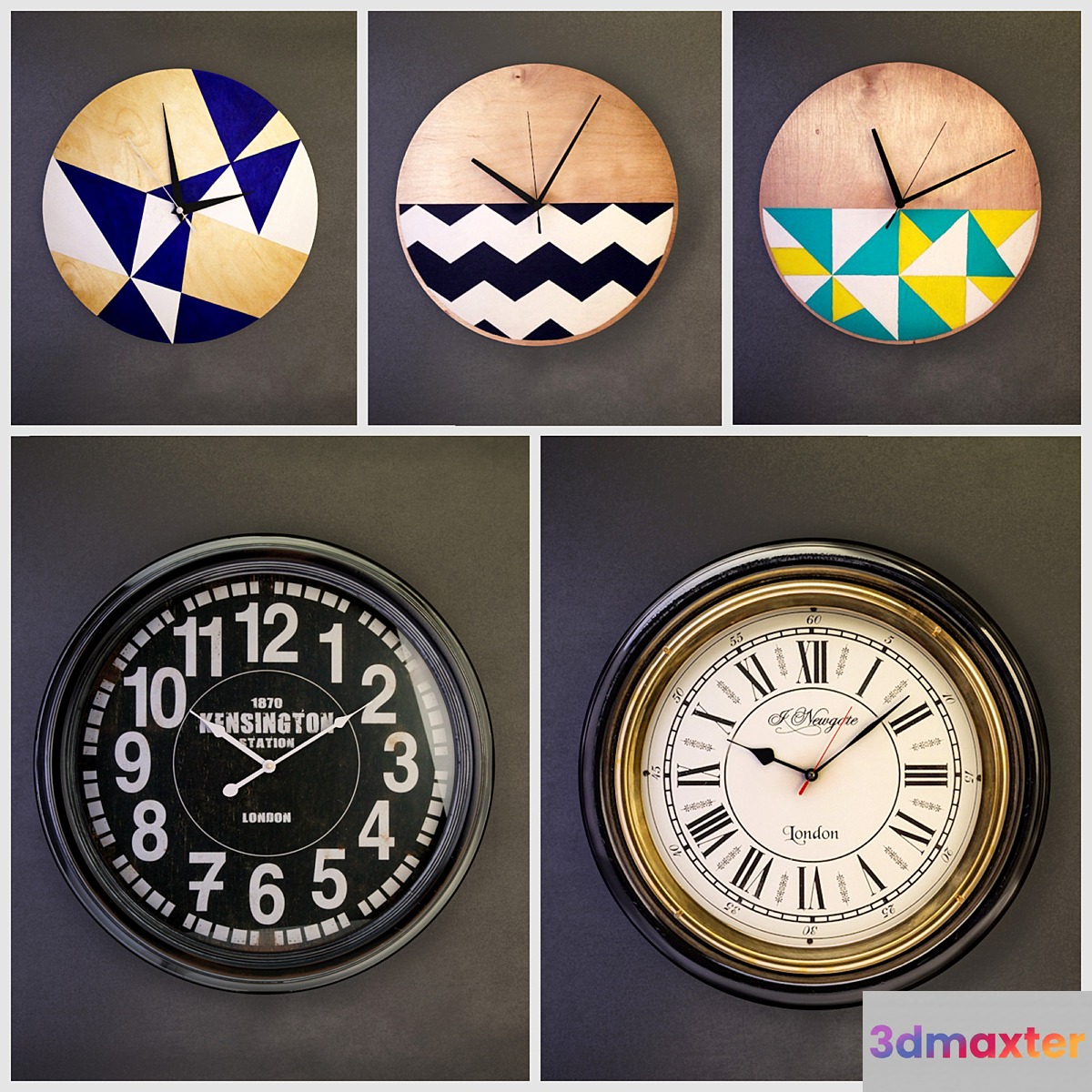 Wall clocks (collection number 4)