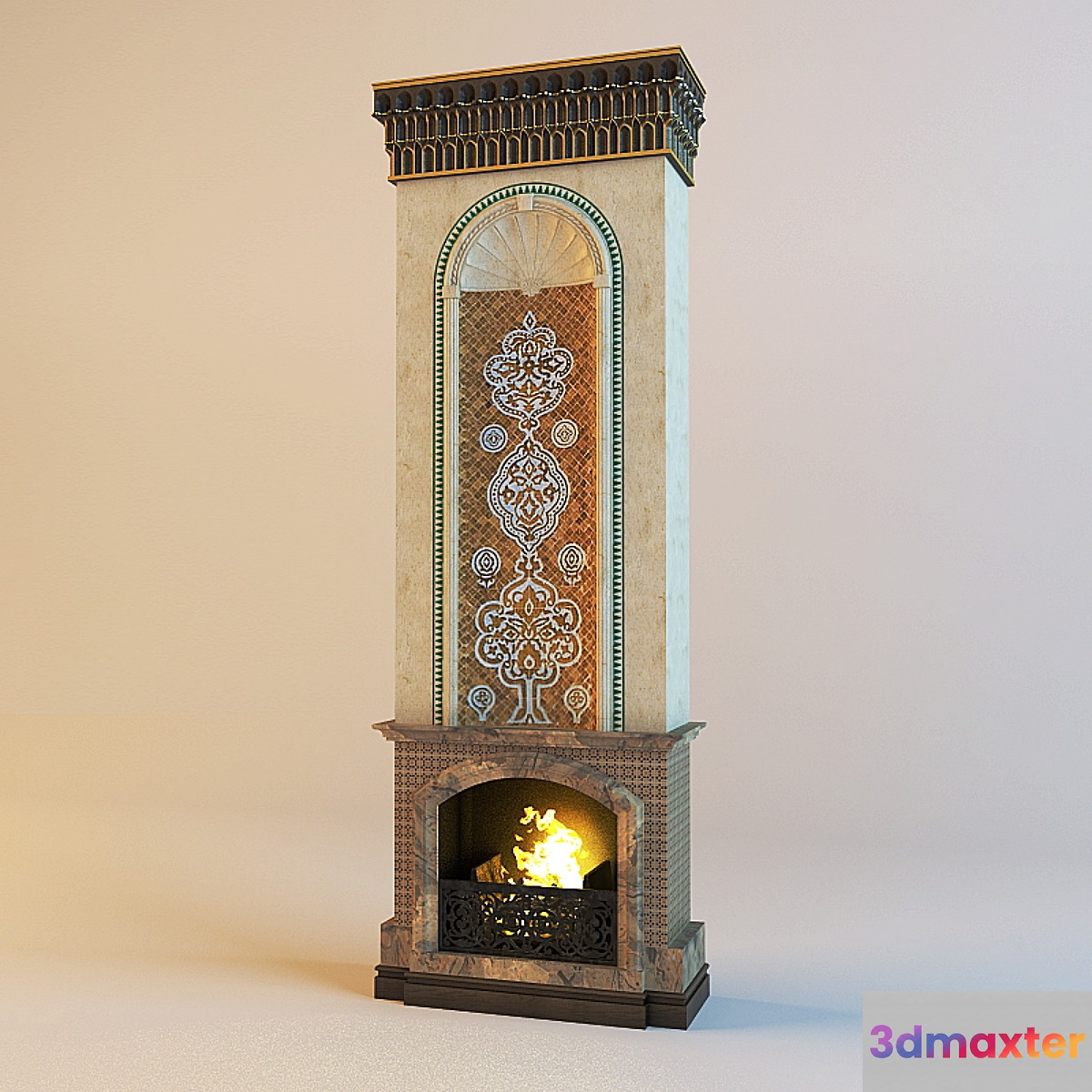 Fireplace East 3D Max