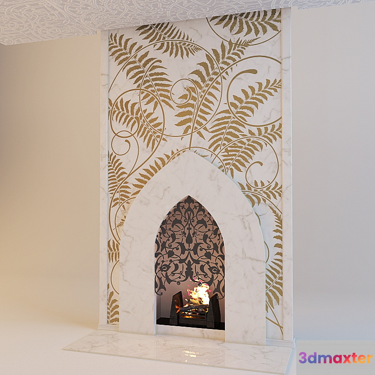 Fireplace East 3D Max