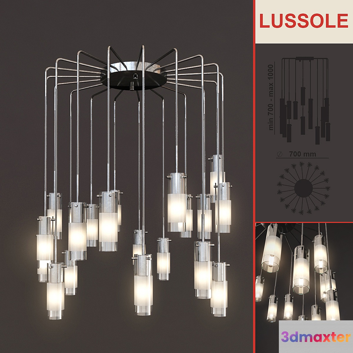 Chandelier LUSSOLE