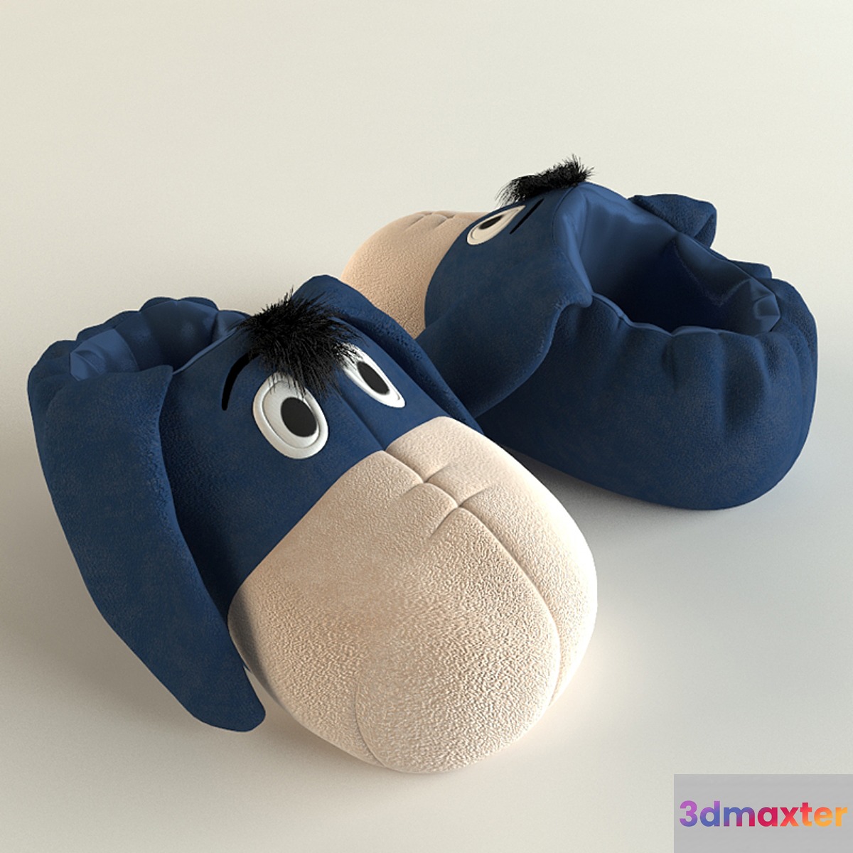 Slippers 3D Max