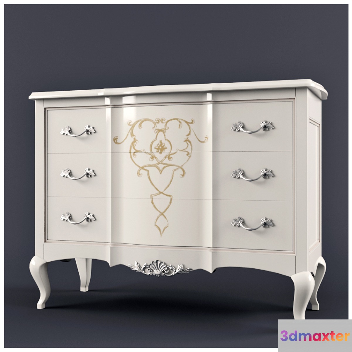 Chest CASA BELLA 3D Max