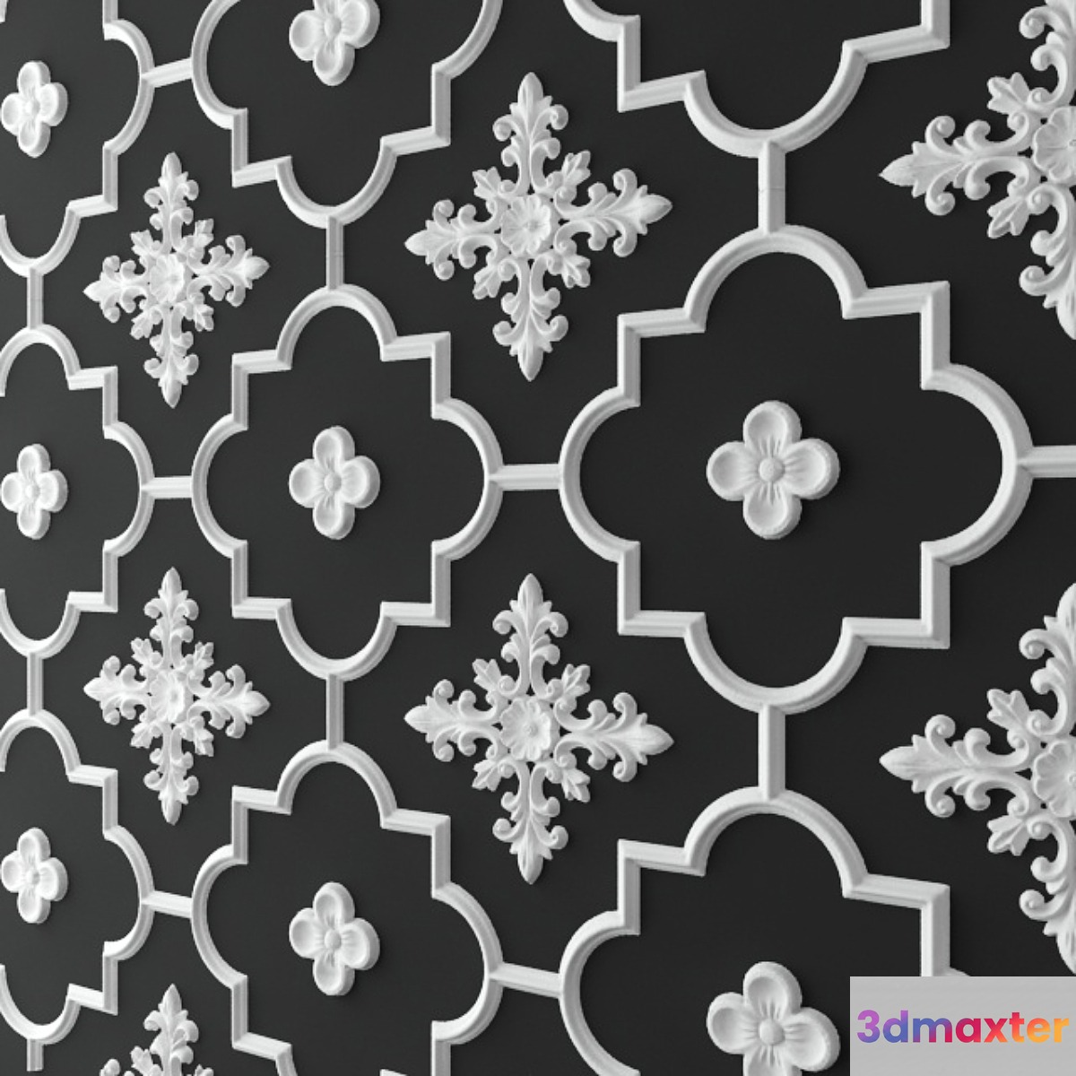Stucco ceiling socket