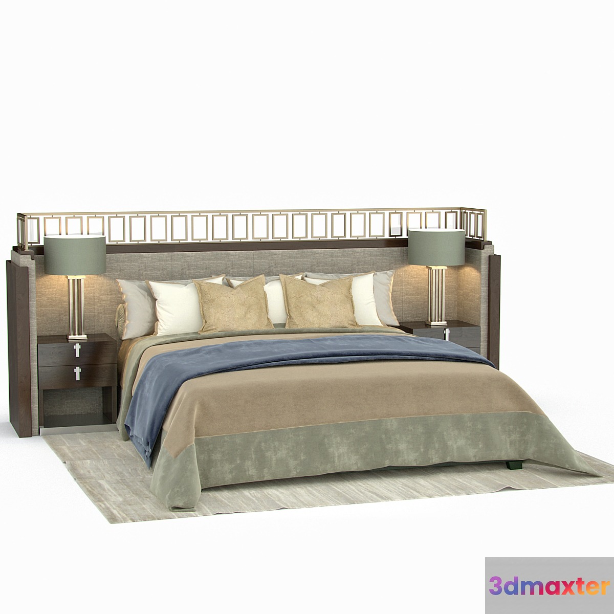 A bed in a modern style _ Bed