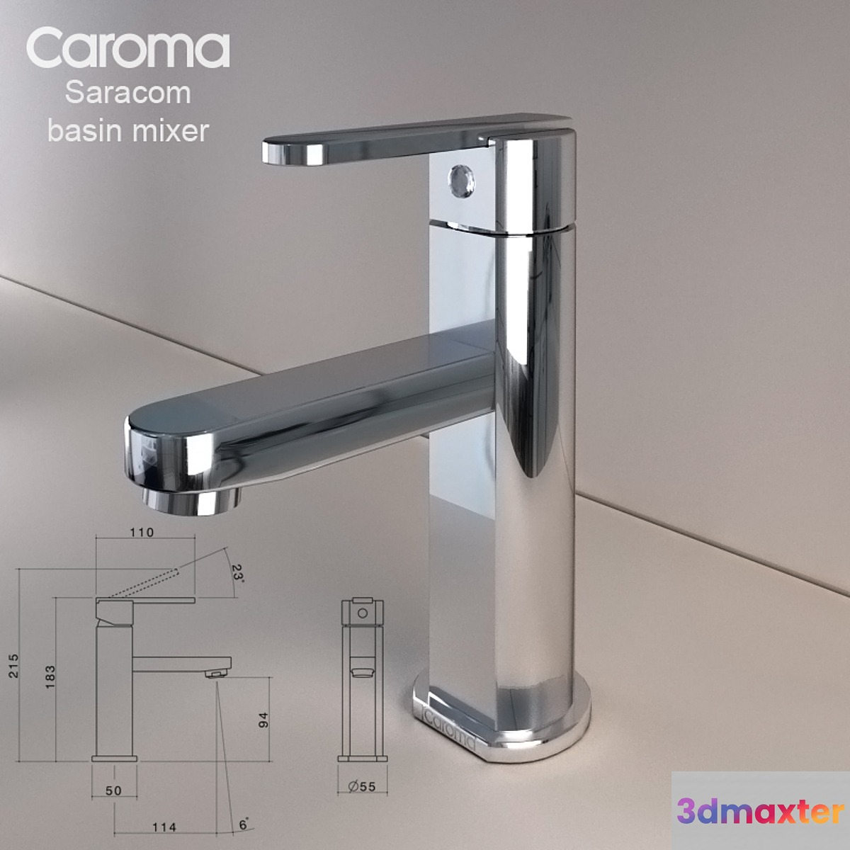 Caroma Saracom mixer