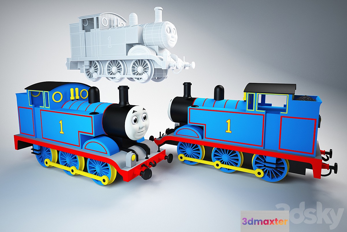 Thomas the Tank Engine _ Thomas engine 3D Max