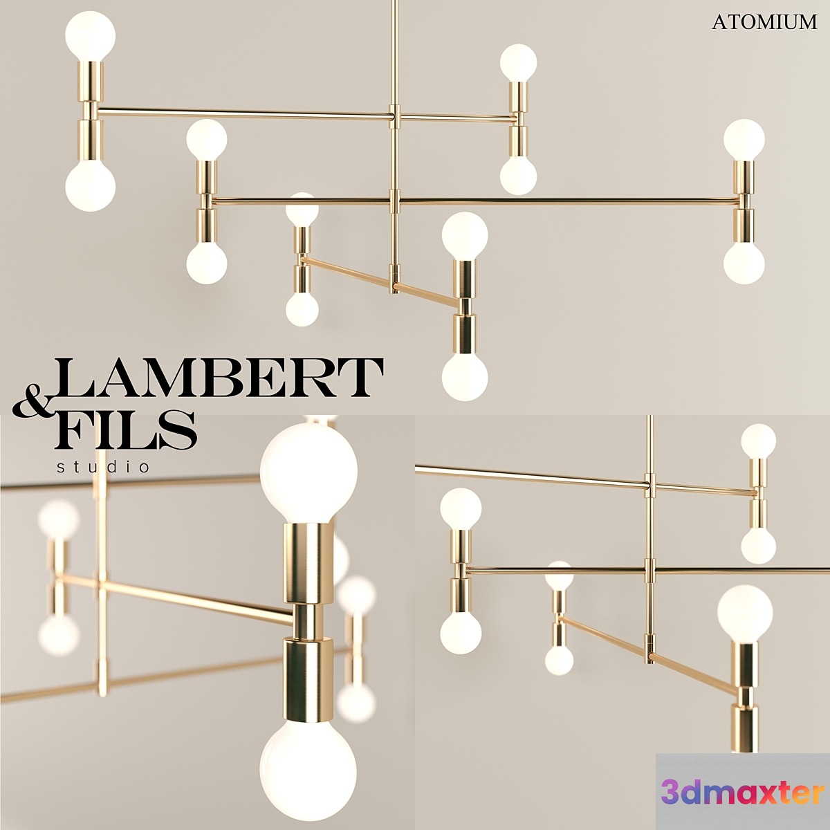 Lambert & Fils Atomium Lamp