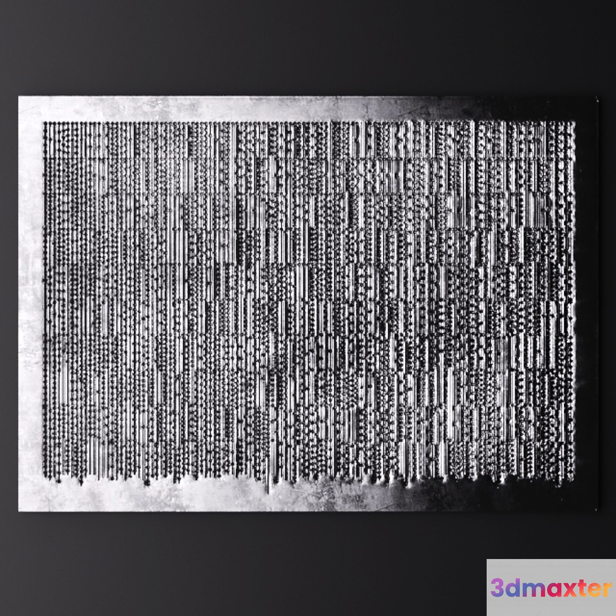 Decor for wall. Panel. - No.16 3D Max
