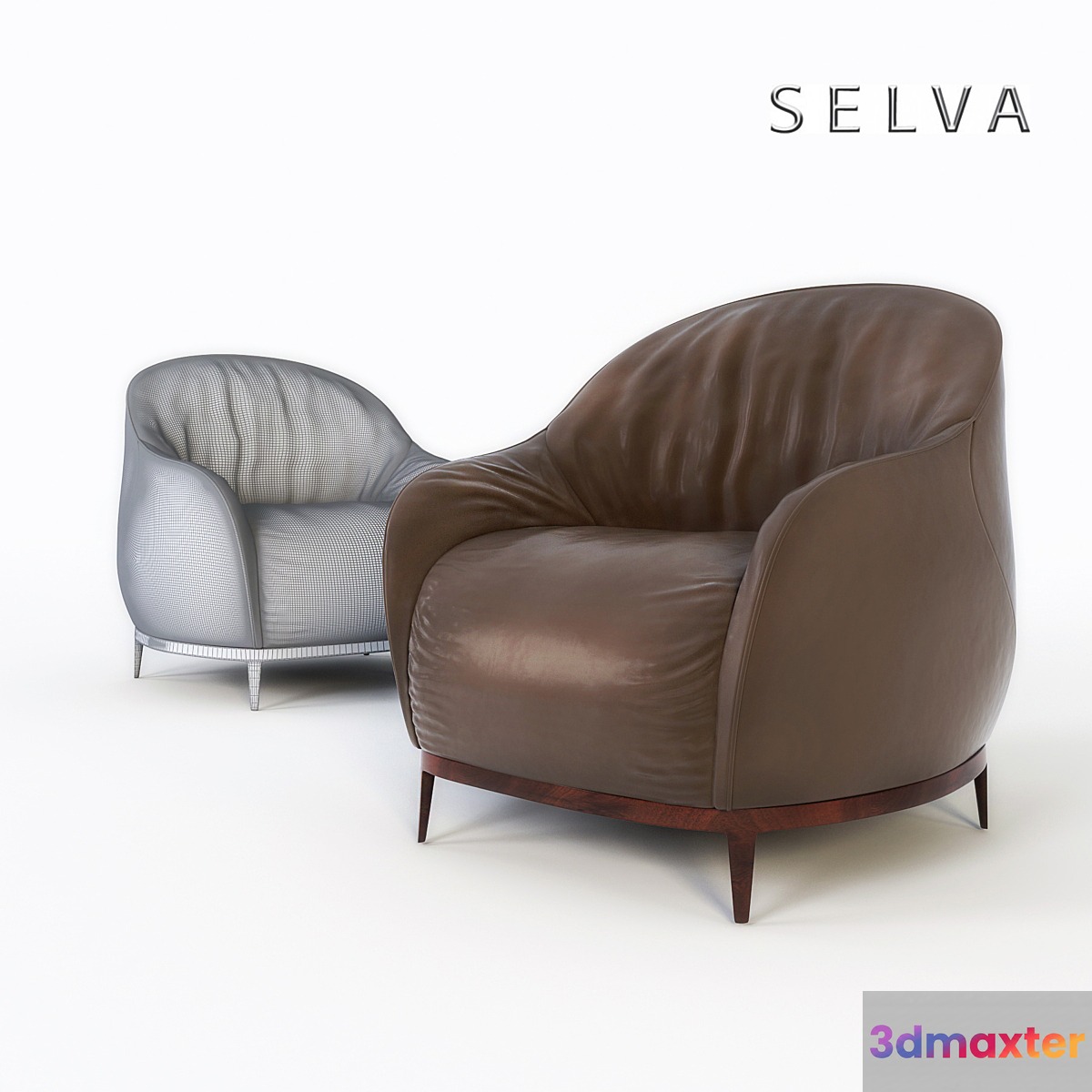 SELVA BALI ARMCHAIR 3D Max