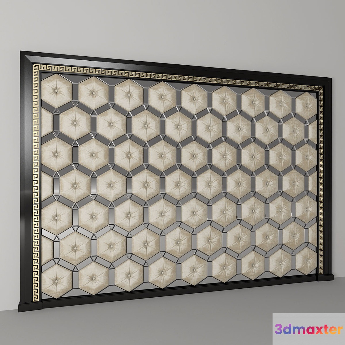 Decorative panels Capito 2 types №2 3D Max
