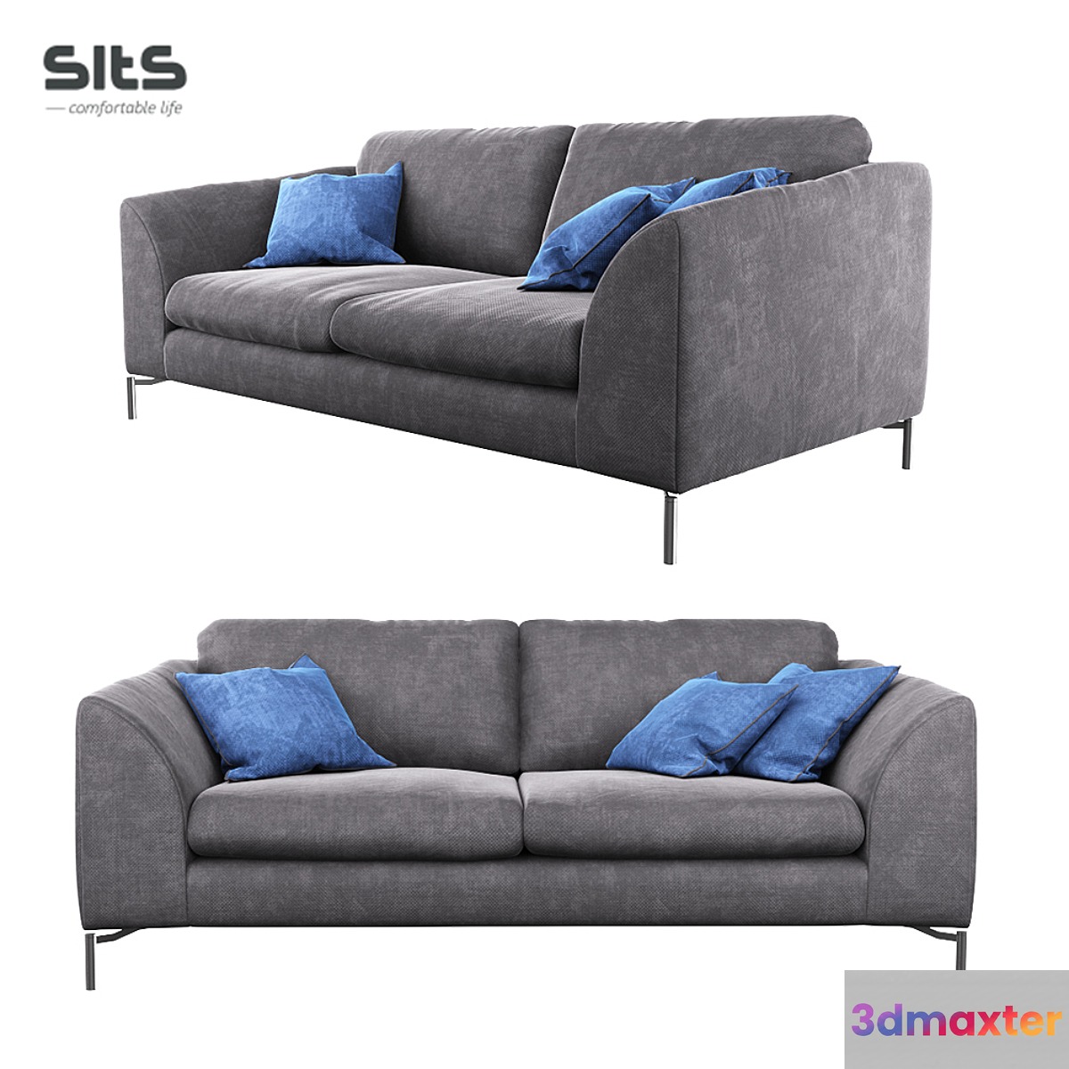 Sits Klara 3D Max