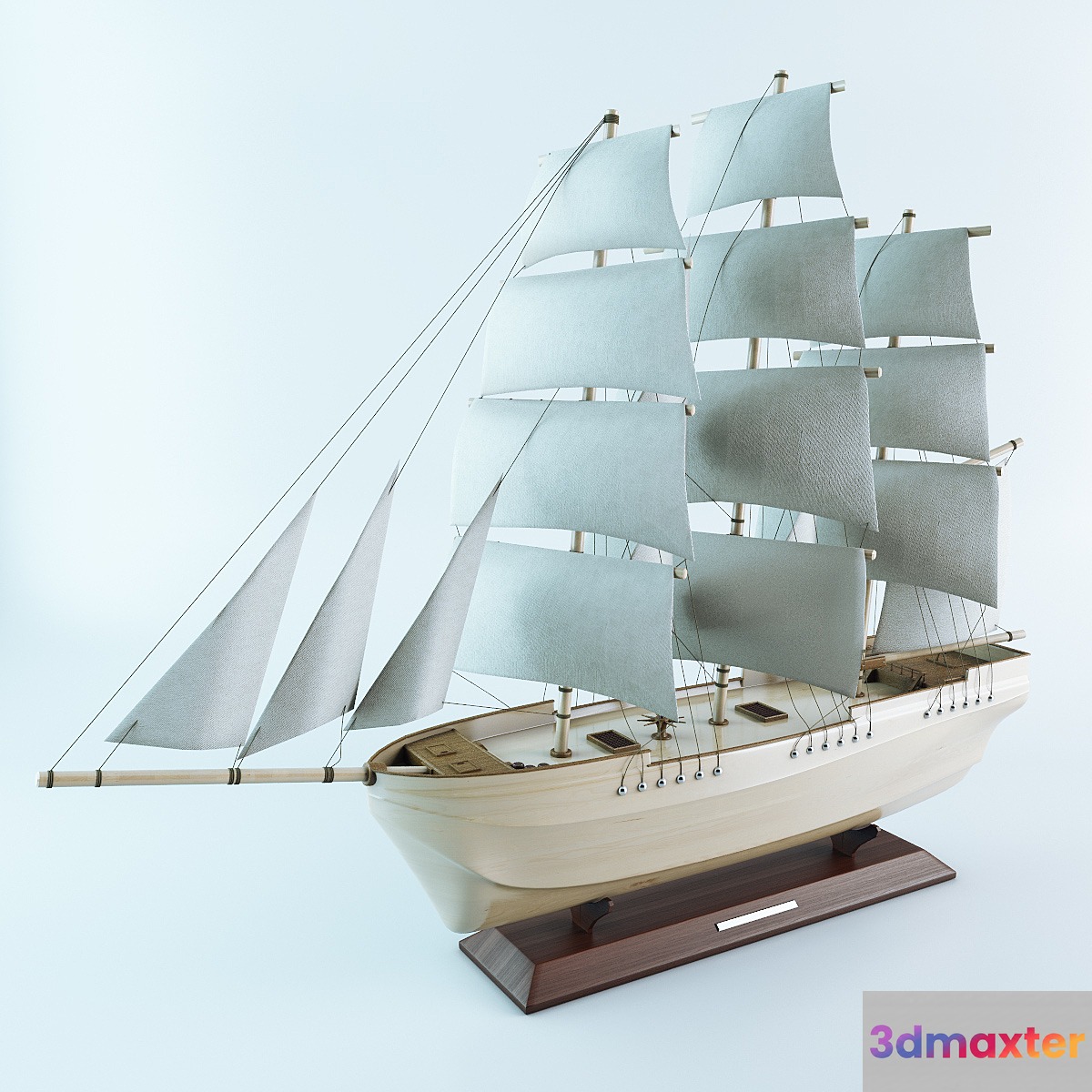 Model Ship 3D Max