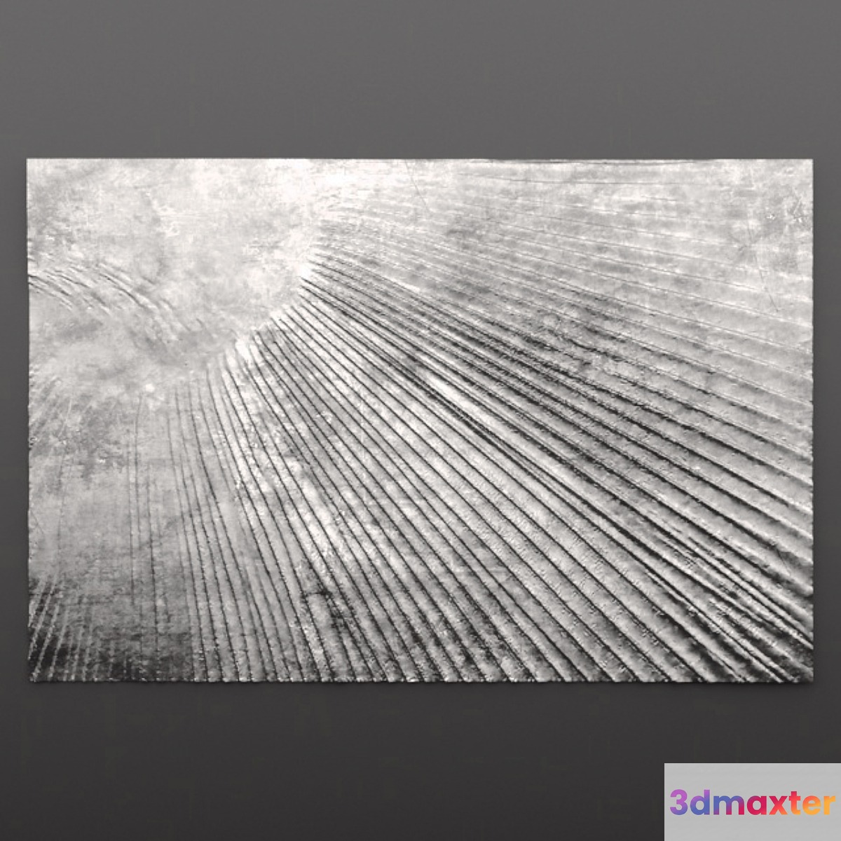 Decor for wall. Panel. 3D Max