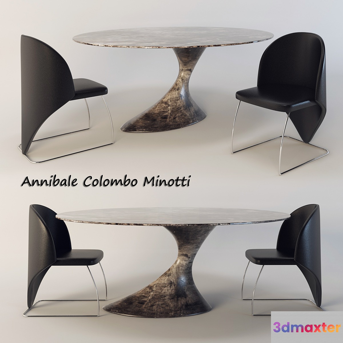 Annibale Colombo furniture 3D Max