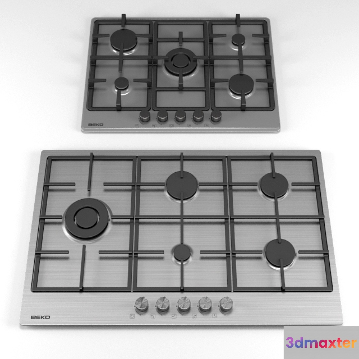 Beko stove top 3D Max