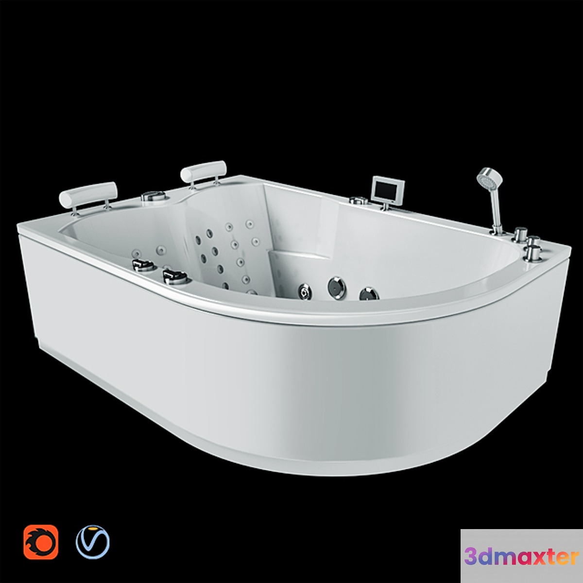 EM _ Hot Tub HW-004 3D Max