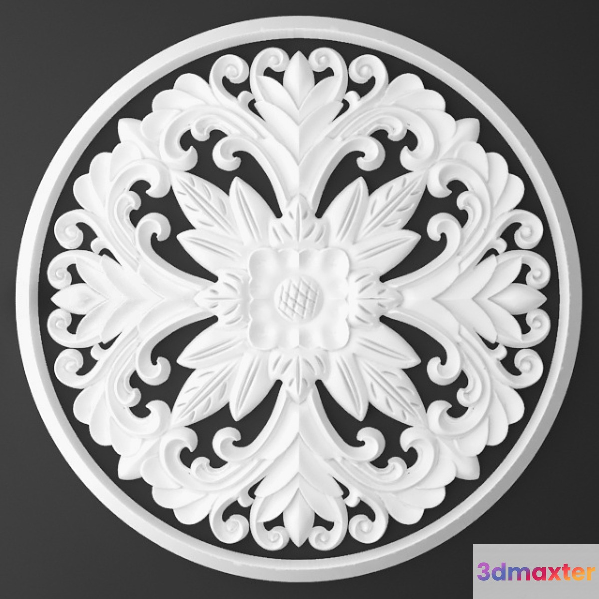 Rosette. 3D Max