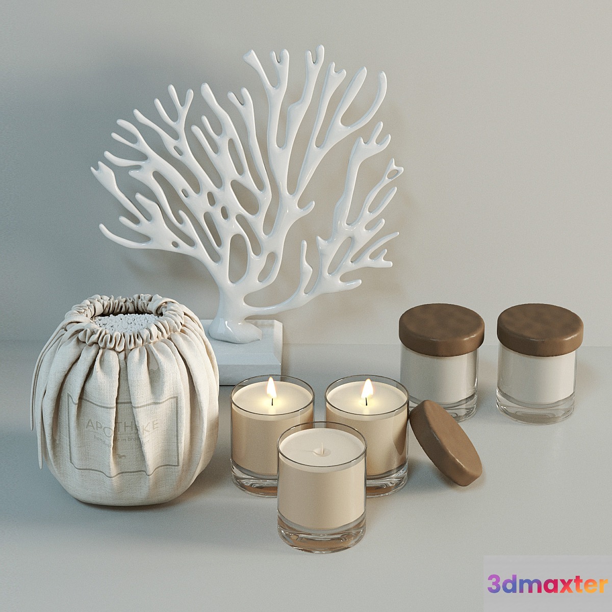 Apotheke Candles 3D Max