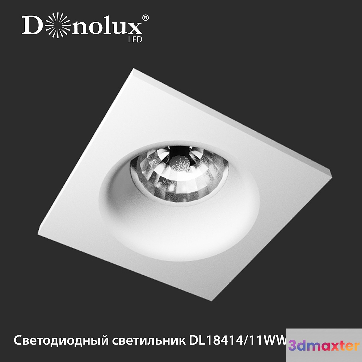 Type LED lamp DL18414 _ 11WW-SQ White