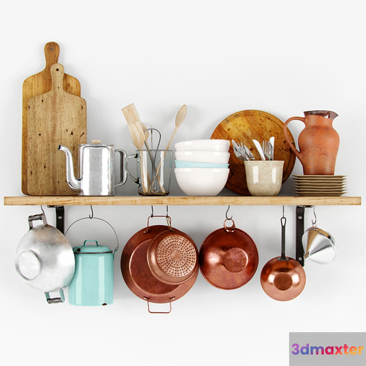 Cooking Utensils 3D Max