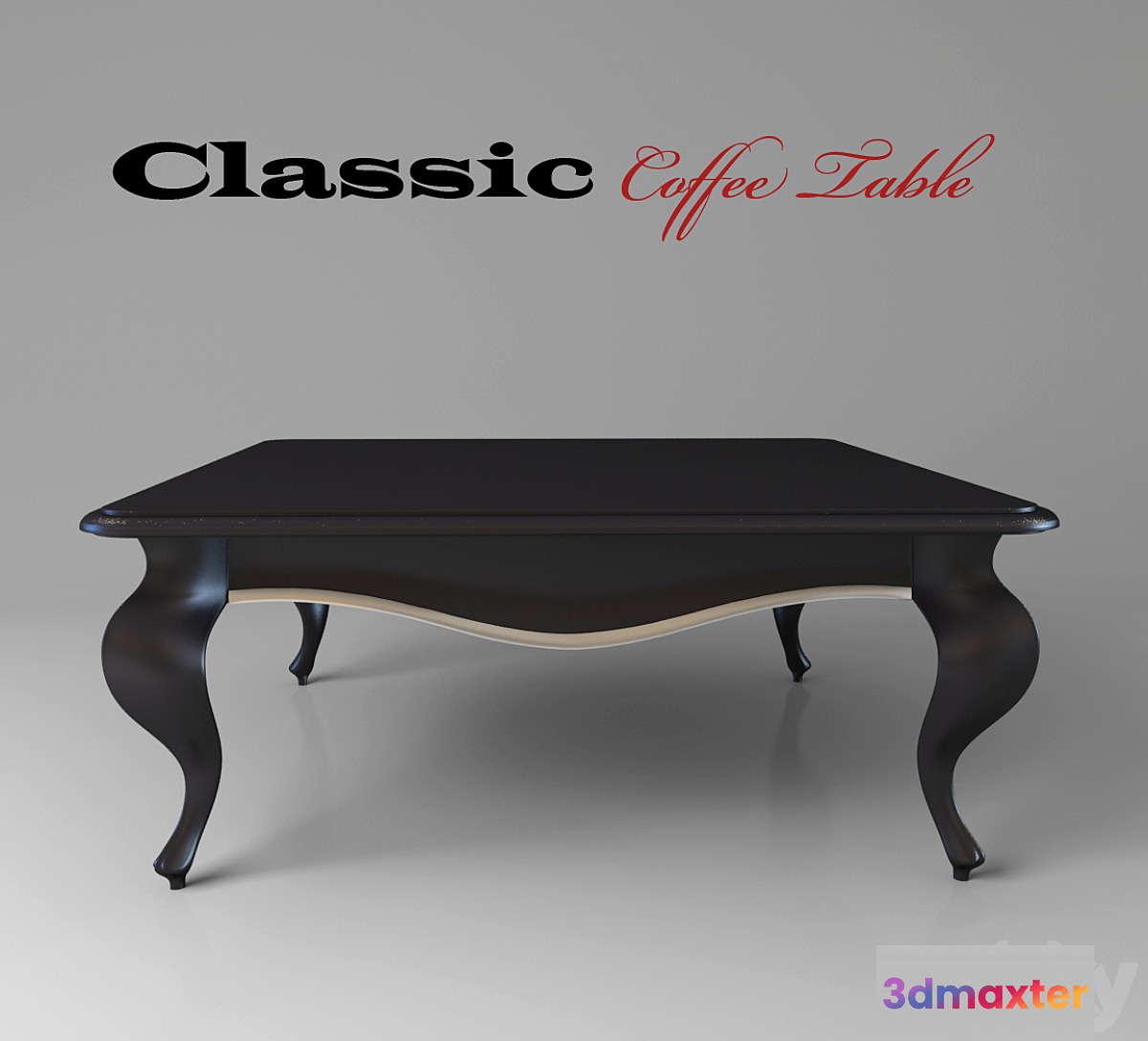 Classic Coffee Table 3D Max