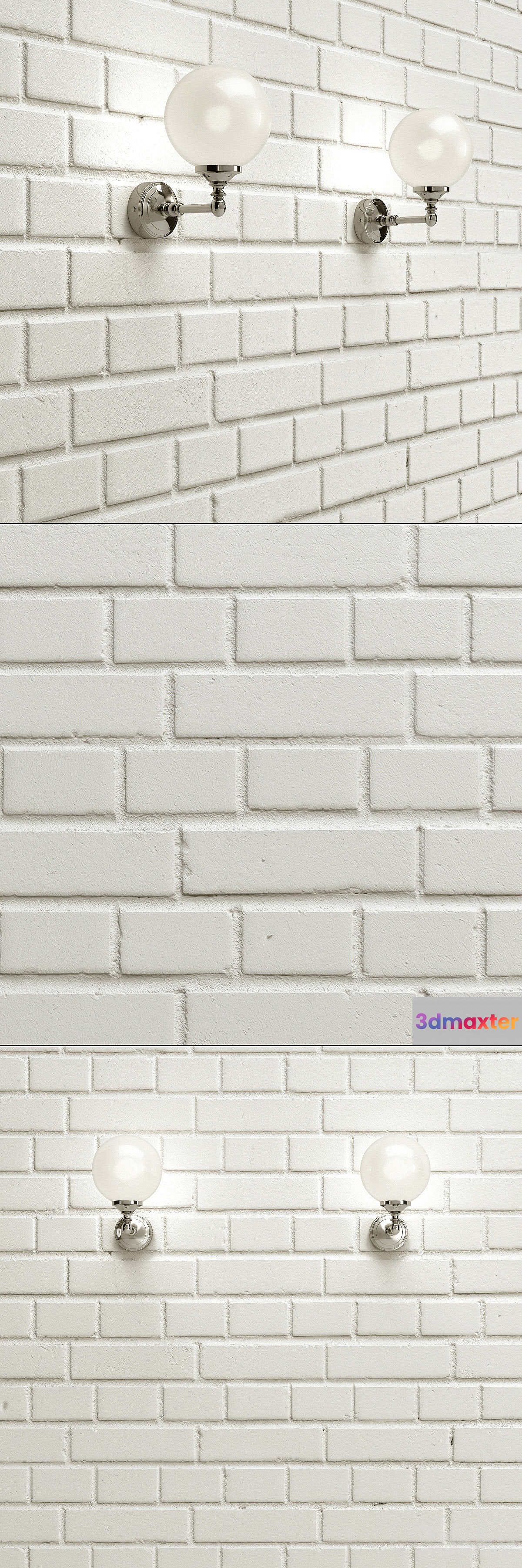 White brick