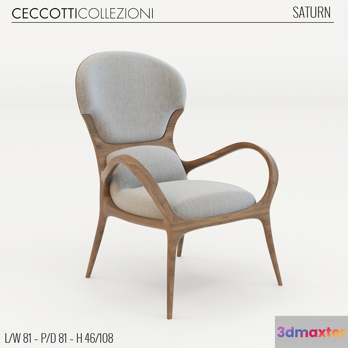 Chair Ceccotti Saturn 3D Max