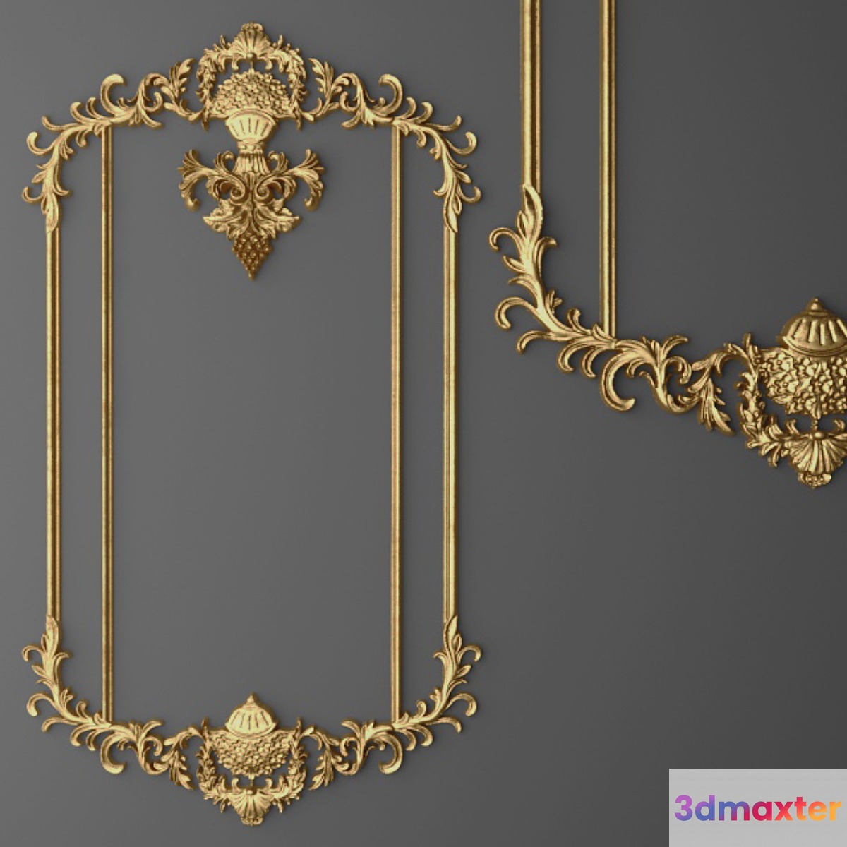 Stucco Frame. 3D Max