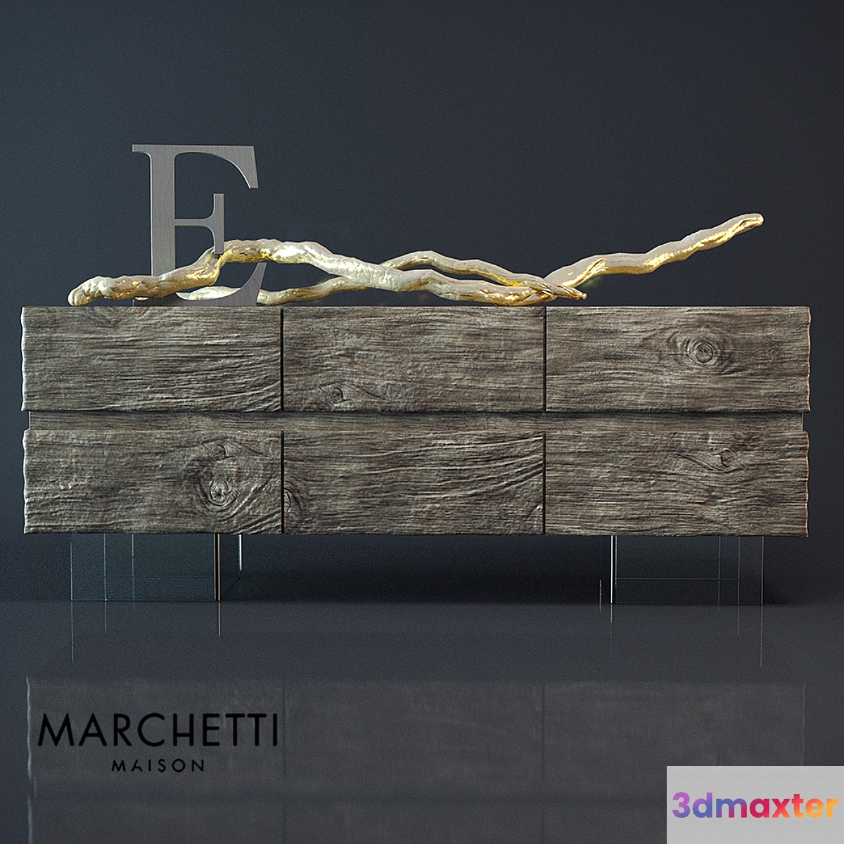 marchetti maison 3D Max
