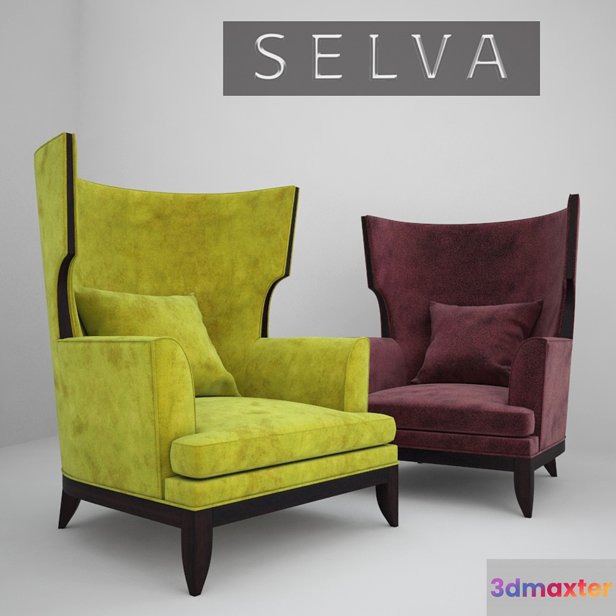 Armchair Selva 3D Max
