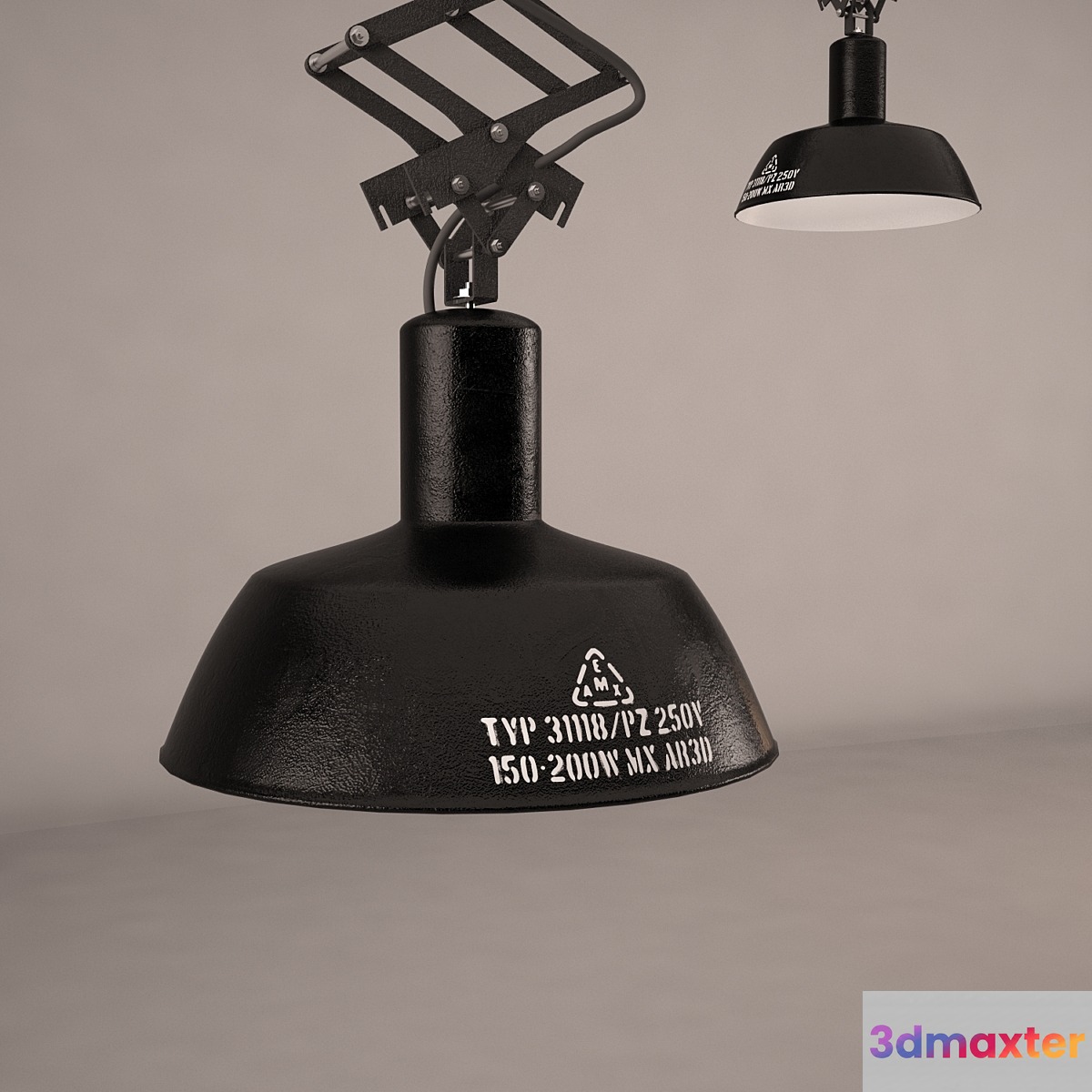 Vintage Industrial Lamp