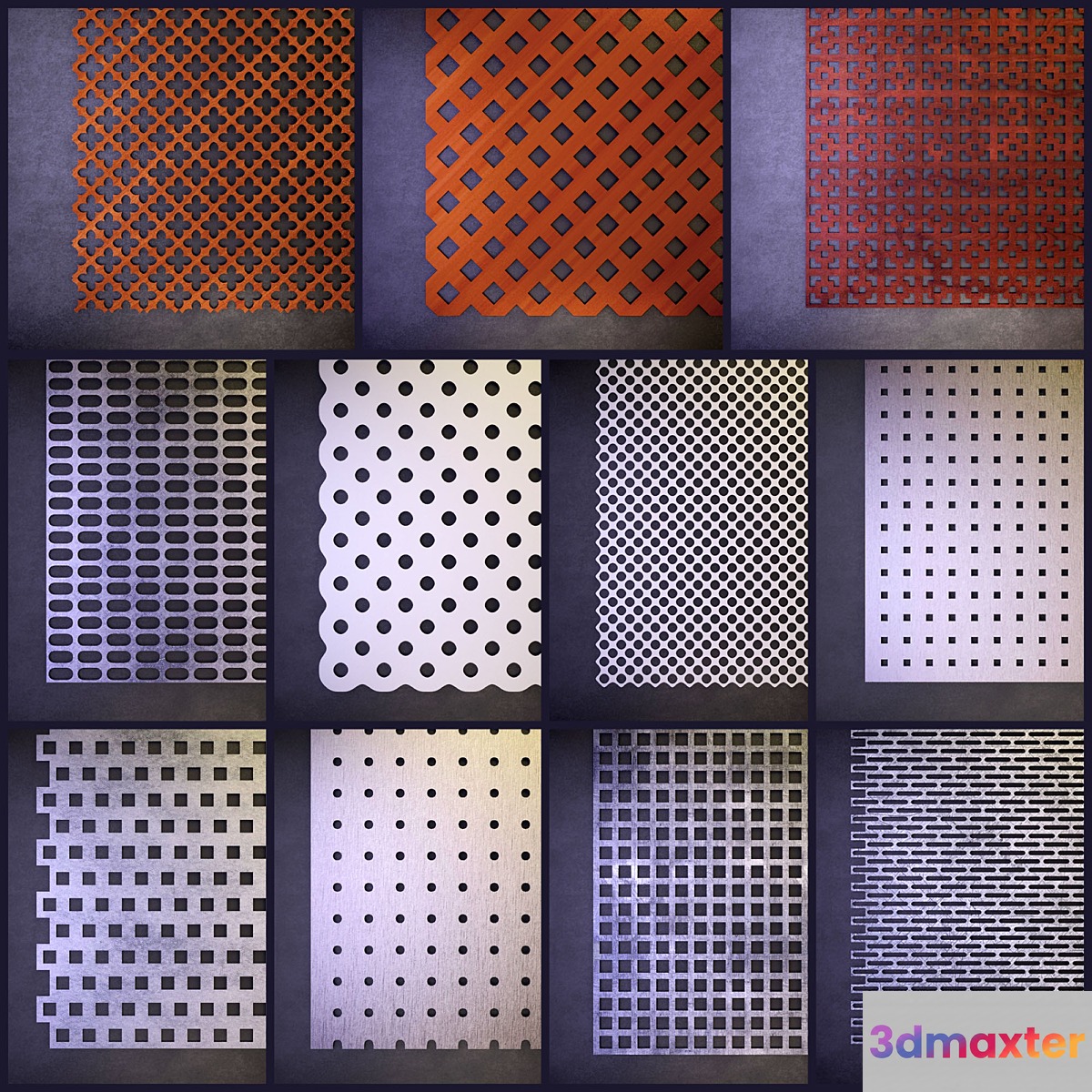 Perforated panel