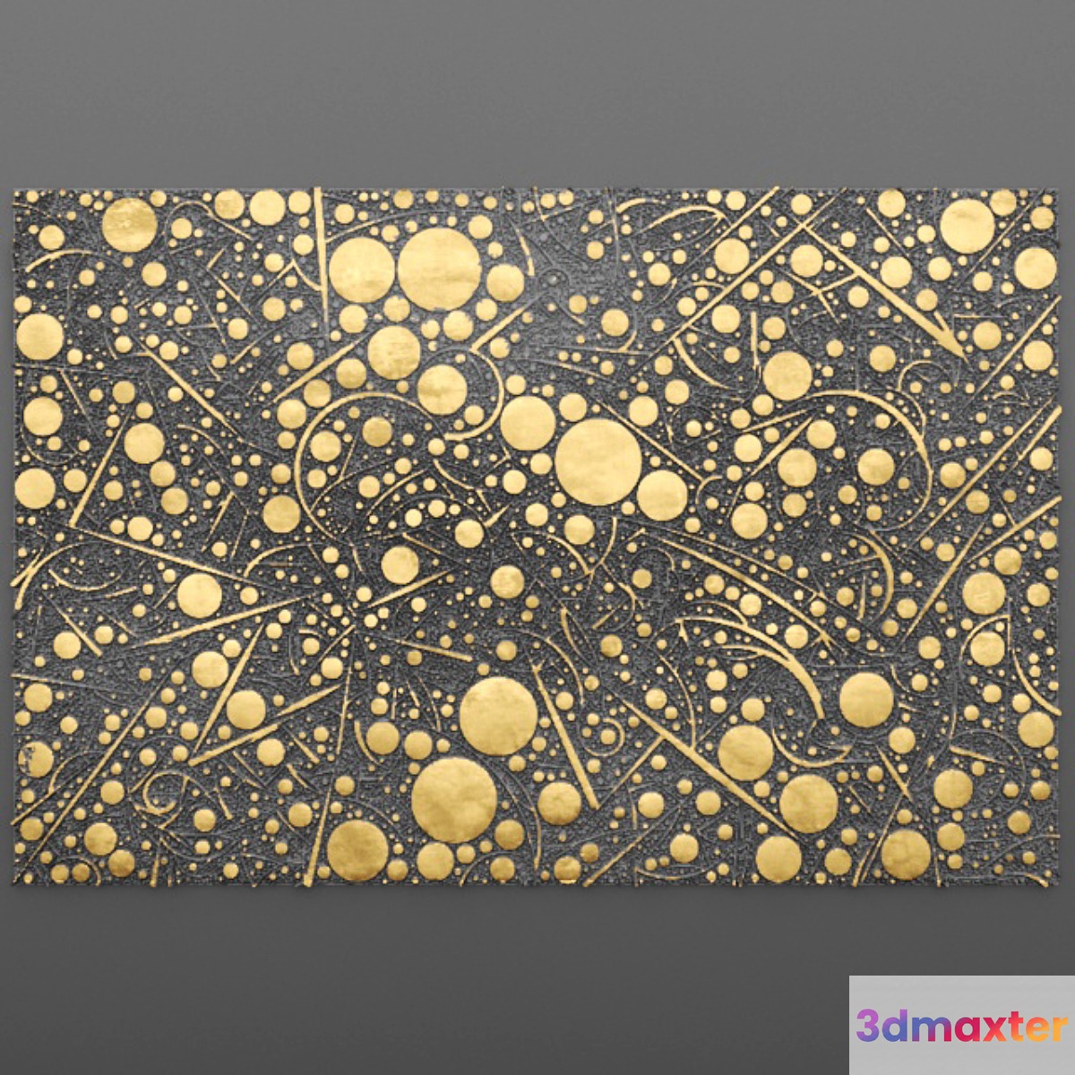 Decor for wall. Panel. - No.4