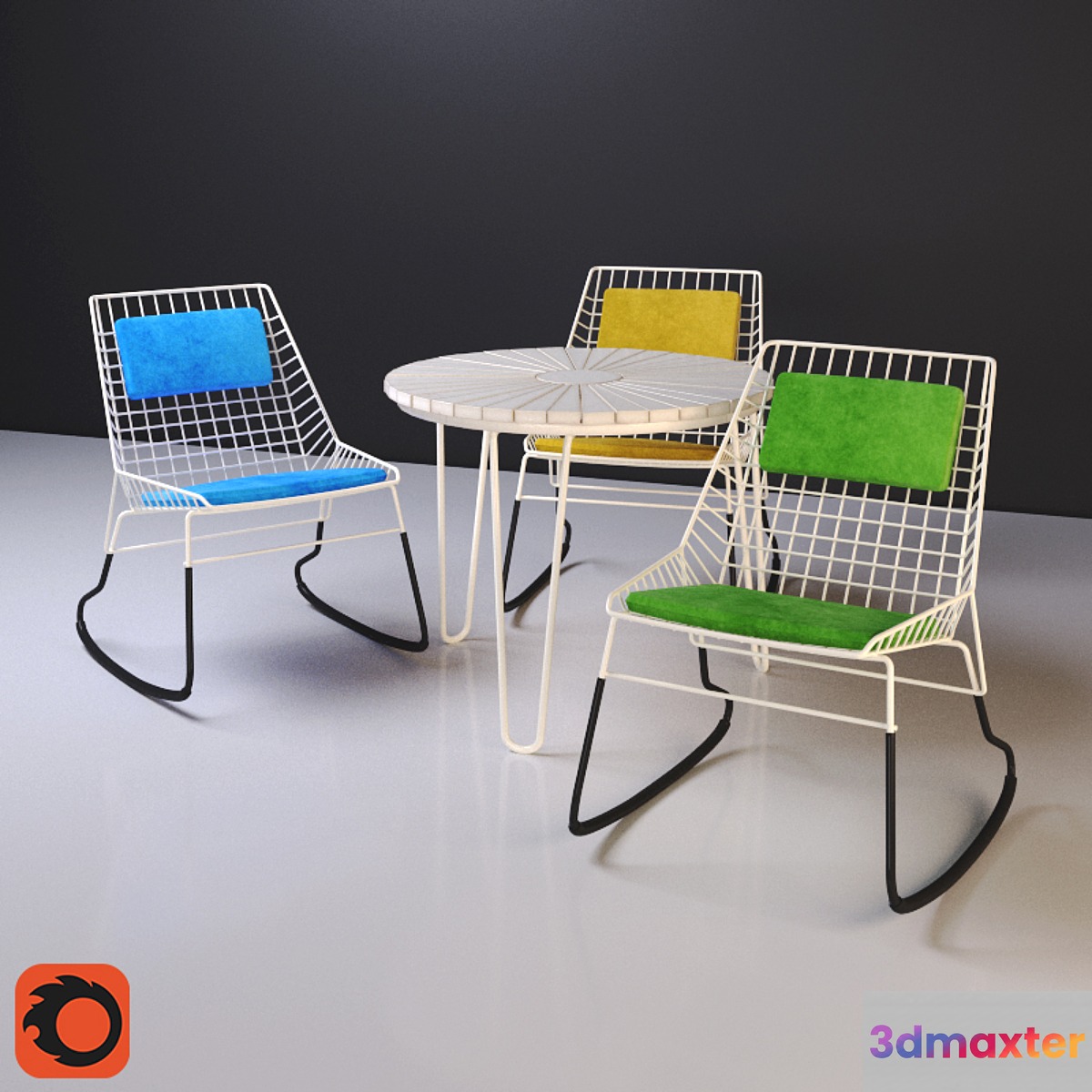 Flamingo chairs (by Cees Braakman) Flamingo chairs (by Cees Braakman)