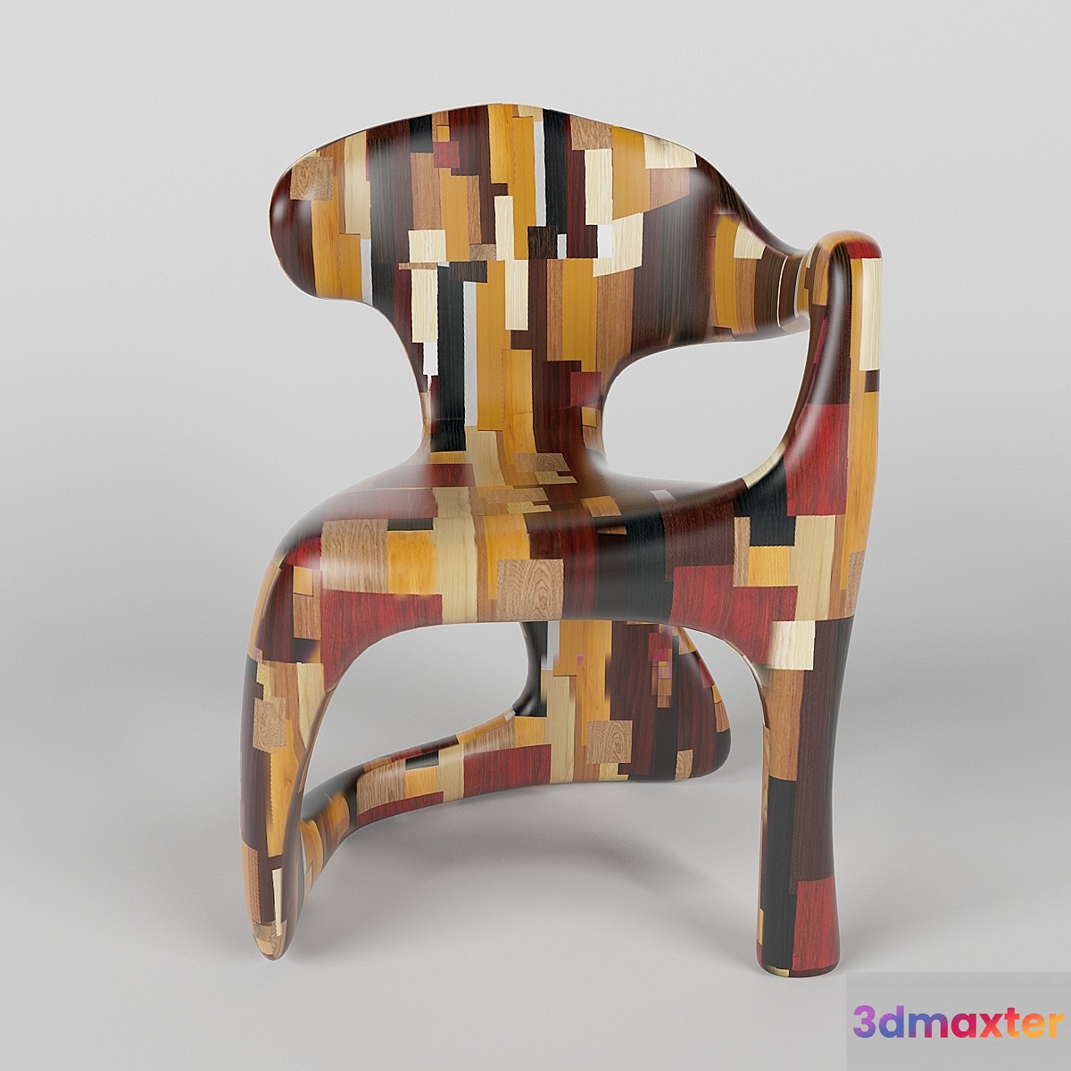Armchair Chapiteau 3D Max