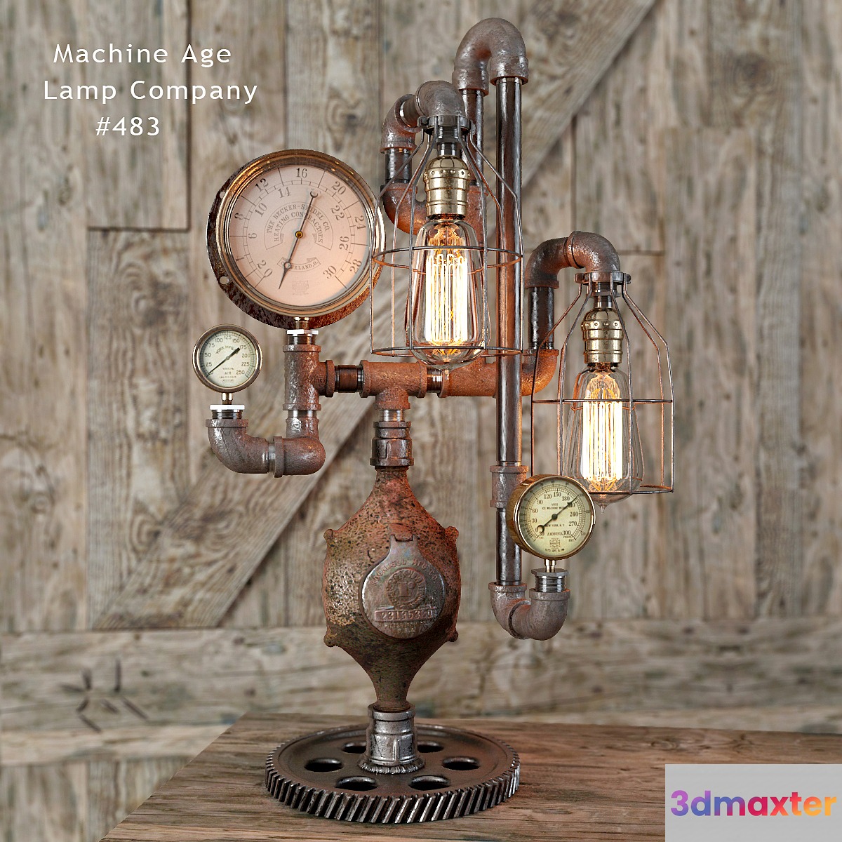Steam lamp # 483