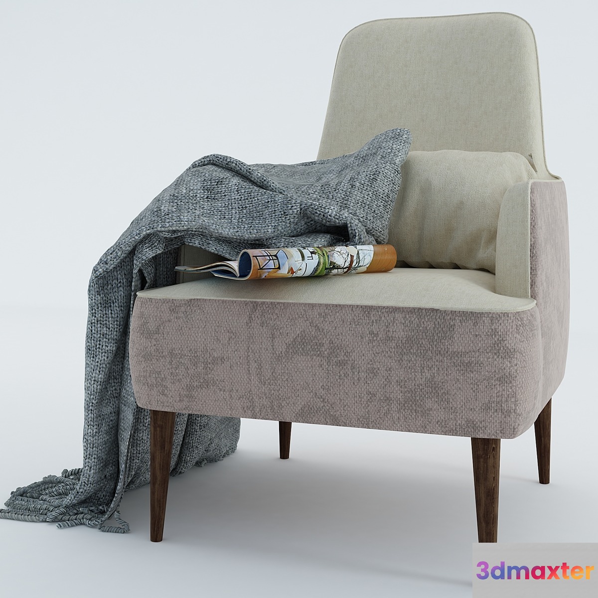 Armchair Ray 3D Max