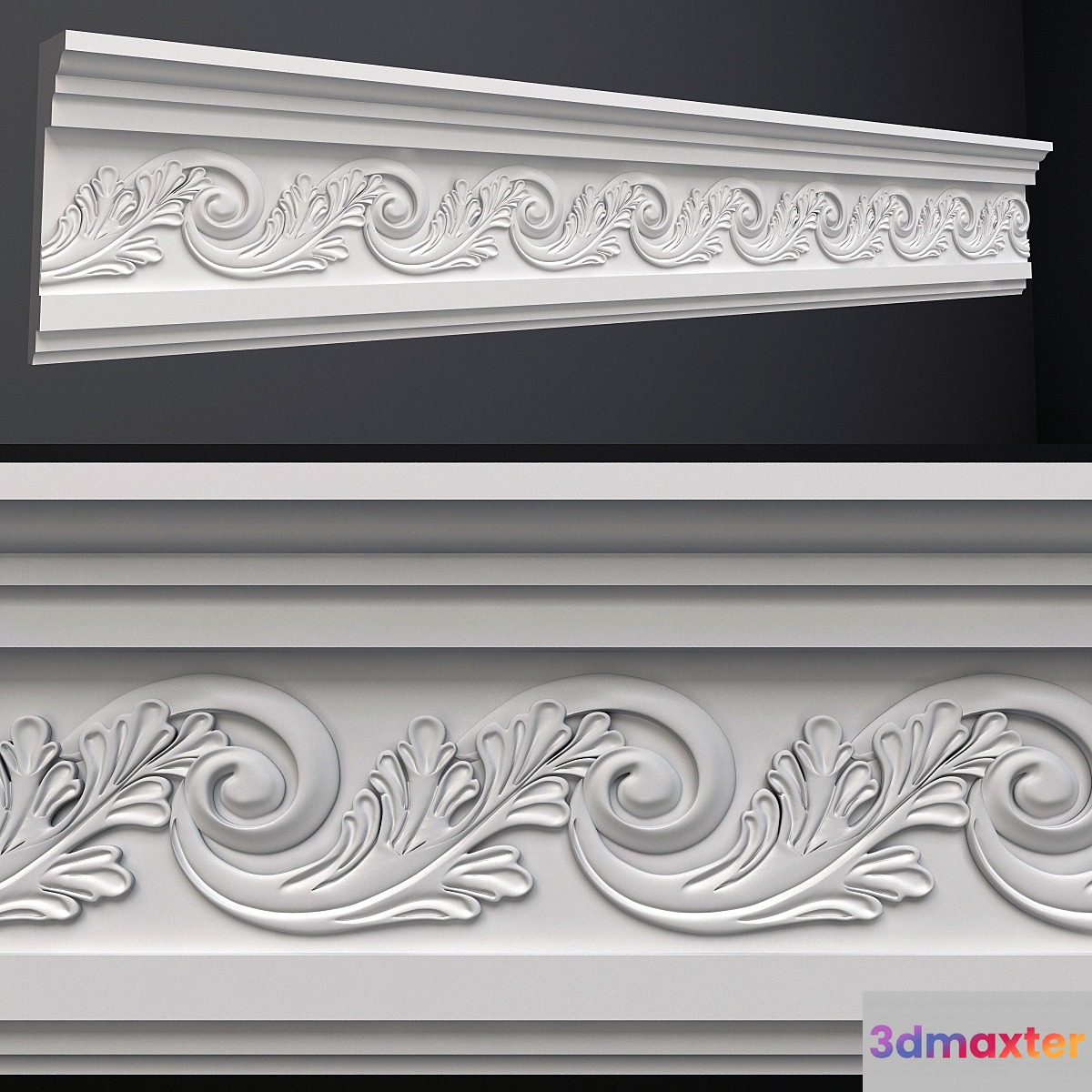 Cornices 3D Max