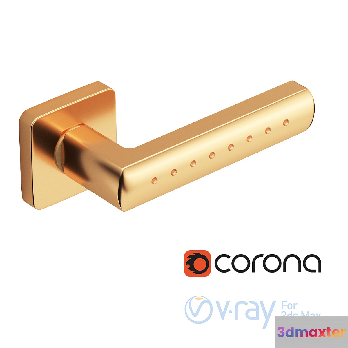 Door handle Vita S 3D Max