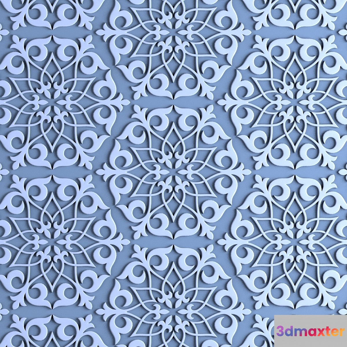 Decorative panel - 10 3D Max
