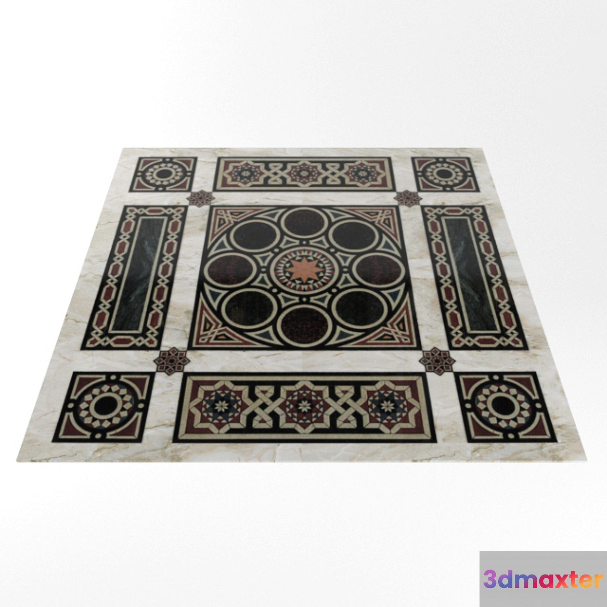 Arabic Floor 3D Max
