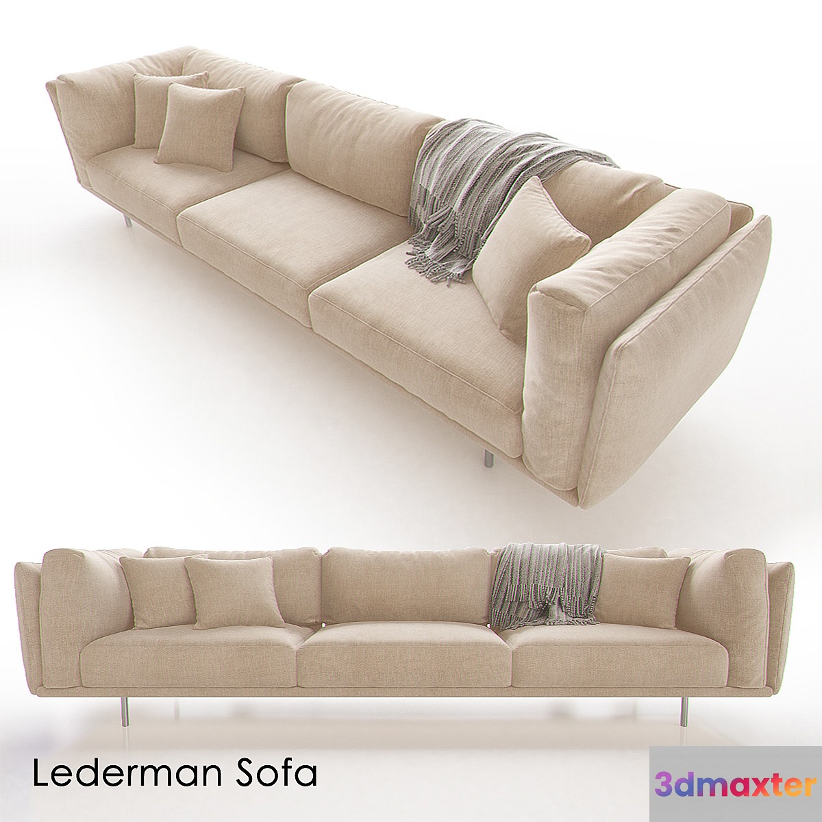Lederman Sofa by Arik Ben Simhon 3D Max