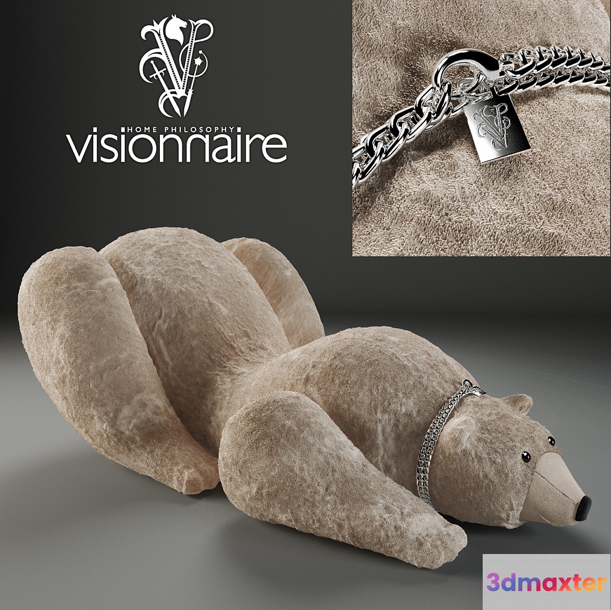 visionnaire Dubhe BEAR CHAISE-LONGUE