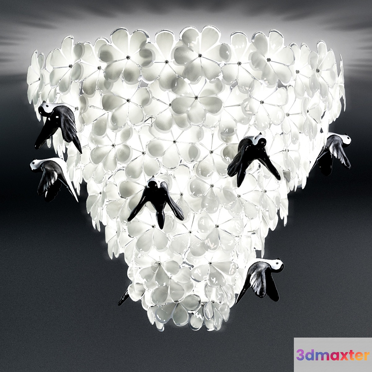 visionnaire acanthus plafoniera 3D Max
