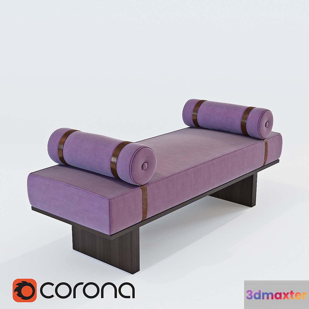 Edward Ferrell + Levis Mittman DOGWOOD BENCH 3D Max