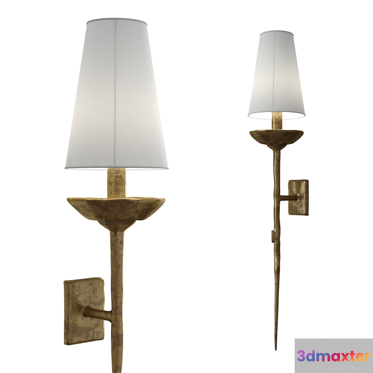 Vaughan Brantome wall light 3D Max